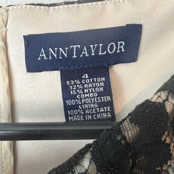 Ann Taylor Lace Sleeveless Dress - Picture 4 of 5